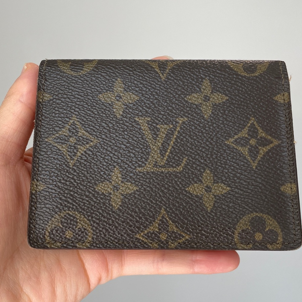 Louis Vuitton Vintage Monogram Bifold Card Holder